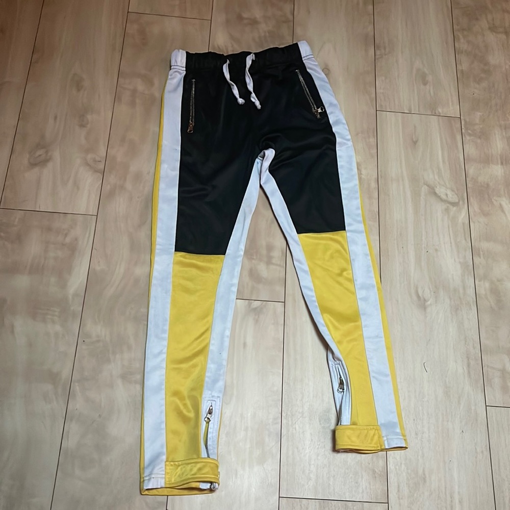 Uncle Ralph Moto Track Warmup Pants Leggings Joggers Youth M
